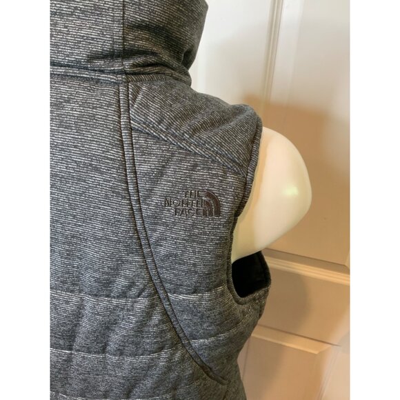 The North Face Gray Heathered Zip-Up Vest W/ Pockets, Size Medium - Picture 6 of 7